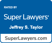 Jeff Taylor Super Lawyers 2024 badge