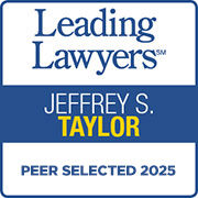 Jeff Taylor Leading Lawyers Peer selected 2025